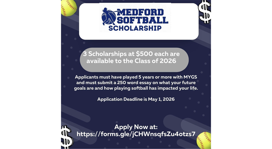MYGS 2026 Scholarship Application - OPEN NOW TILL MAY 1st!